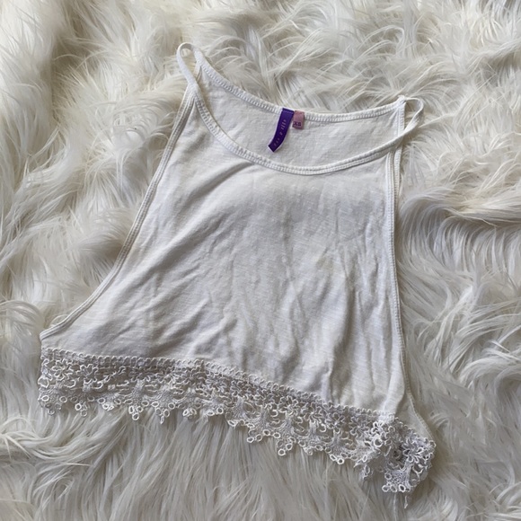 LF Lace Bottom Tank - Picture 7 of 8